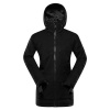 ALPINE PRO GARGA ČIERNA DÁMSKA LYŽIARSKA BUNDA S MEMBRÁNOU PTX SNOW S