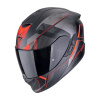 Prilba Scorpion EXO-1400 Evo II Air INTENSIO Matt Black Red Veľkosť: S (55-56 cm)