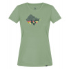 Dámske tričko Hannah Cordy smoke green S