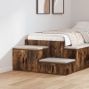 zahrada-XL Úložná skriňa z dymeného duba 103x41x40 cm vyrobená z drevených materiálov 866679