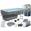 Obdĺžnikový rámový bazén Bestway 549 x 274 cm (Záhradný bazén 549x274x122 Rám s čerpadlom Bestway 56465 MODEL 2025)