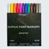 AKRYLOVÉ MARKERY - ARTMAGICO - PREMIUM - JEMNÝ HROT - 1,0 MM | 12 KS