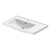 Duravit D-Neo - Nábytkové umývadlo, 80x48 cm, 1 otvor na batériu vľavo, biela 2369800000