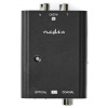 NEDIS převodník stereofonního zvuku na digitální/ 1cestný/ 2x zásuvka RCA (Stereo)/ zásuvka RCA + zásuvka Toslink/ černý ACON2508BK