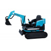 Detský elektrický bager BLUETOUCH - modrý