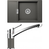 Set Schock S5-3 (dřez Mono D-100XS Silverstone + baterie SC-90 Silverstone)