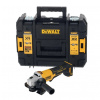 Dewalt Akumulátorová uhlová brúska 125 mm, 18V XR, kufor TSTAK, páčkový spínač DCG408NT