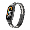 eses Kovový remienok pre Xiaomi Smart Band 8 - Čierno biely