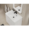 Ravak Classic Slim nábytkové kompozitné umývadlo 60x49cm otvor pre bat,prepad Biele+Cleane XJX01160004