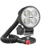 Svietidlo pracovné Wesem LED pr.87 mm, 12-24V, 1500 lm, kábel 8 m, s magnetom, vypínač