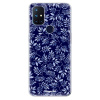 Odolné silikónové puzdro iSaprio - Blue Leaves 05 - OnePlus Nord N10 5G