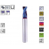 SK torická fréza pr. 0,8 x 3,0 mm R0,15, 2BR. 30° TiAlN, CERANIT TR71.080