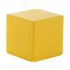 Cubix antistresová loptička, žltá