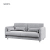 Dig-net nábytok Pohovka Lenart BED CONCEPT BC-18 / 140 | sivá