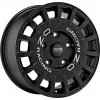 Oz Rally Racing VAN MB 8x18 5x120 ET45 MATT BLACK SILVER LETTERING