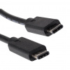 Sandberg USB-C > USB-C 2M USB 3.1 Gen.2 USB kábel USB 3.2 Gen 2 (3.1 Gen 2) USB C Čierna (136-09)