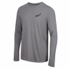 Inov8 Graphic Tee LS Brand grey triko pánské Velikost: M