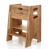 Kuchynský pomocník - dvojitý učiaca veža pre súrodencov, dubový DB-340