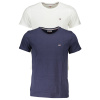 Tommy Hilfiger 2ks v balení súprava tričiek pre mužov, Modra/Biela, M, L, XL