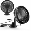 VENTILÁTOR DO AUTA PRÍSAVKA PRÍVODU VZDUCHU VENTILÁTOR DO AUTA USB 12V 24V 5W