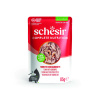 Schesir Complete Nutrition filety v želé 6 x 85 g - kapsičky - tuniak s krevetami
