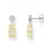 Thomas Sabo H2330-052-14 Ohrstecker mit roten Goldbären silber Damen