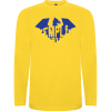 Superfutbal Pánske tričko s dlhým rukávom Zemplín, rôzne farby a veľkosti Farba: žltá, Veľkosť: 2XL