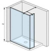 Jika Pure - Sklenená stena bočná 120 cm na sprchovú vaničku 120 cmx80 cm a 120 cm x 90 cm, s úpravou Jika Perla Glass, 1200 mm x 200 mm x 2000 mm H2674260026681