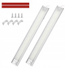 OSVETLENIE KABÍNY LED LAMPA DO INTERIÉRU AUTA 168LED 12V 6500K 16W 1580LM