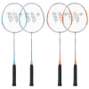 WISH Sada raket na badminton WISH Steeltec 416K, zeleno/modrá