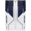 Brankárske betóny Bauer Supreme Mach Sr Farba: bielo/navy modrá, Veľkosť betónov: 36+1