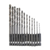 Stavtool P26213 Sada vrtáků do kovu HSS-R | 1,5 - 6,5 mm 13 dílů