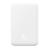 Magnetická mini powerbanka Baseus 5000mAh, USB-C 20W (bílá) 36717