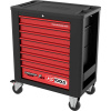 KS Tools 8731008 dielenský vozík ocelový plech Farba:čierna, červená; 8731008
