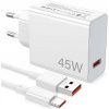 SZYBKA ŁADOWARKA PRE XIAOMI USB-C 45W S 1 M DÁTOVÝM KÁBLOM