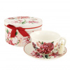 Dovoz EU Porcelánová šálka s podšálkou Lili 0,3l UNI