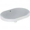 Geberit VariForm Zapustené umývadlo 60 x 40 cm s prepadom, biele 500.728.01.2