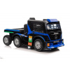 LEAN CARS Elektrický Kamión s prívesom Mercedes XMX622B LCD námornícka modrá - 2X45W - 2x12V7Ah - 2025