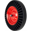 Koleso na fúrik Strend Pro Premium Fortis BLACK bantam, náhradné, s oskou