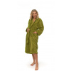 Interkontakt Dámský župan kimono Olive Green S