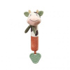 BABYONO Hračka pískacia s hryzačkou Cow Bingo 6m+