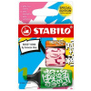 STABILO Zvýrazňovač, sada, 2-5 mm, STABILO, 