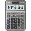 Kalkulačka, stolová, 10 miestny displej, CASIO MS 100 FM, sivá