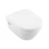 Villeroy & Boch Architectura Závesné WC, zadný odpad, DirectFlush, AntiBac, CeramicPlus, alpská biela 5684R0T2
