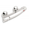 Novaservis Sprchová termostatická baterie Metalia 57 s horním vývodem 150 mm chrom 57963/1,0