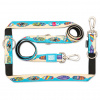 Max&Molly Multi-Leash Aloha - odnímateľné vodítko pre psa, zaujímavý vzor, 200cm - L