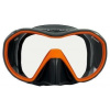 Potápačské okuliare Apeks maska VX1 Pure Clear, tmavo šedá/oranžová (MS3941208LR2)