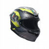 AGV K6 S Excite Matt Camo/Fluo Yellow Moto Prilba