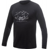 SENSOR MERINO ACTIVE PT VAN LIFE pánské triko dl.rukáv černá - L