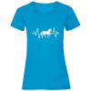 EKG kôň - Azúrovo modrá , Dámske , M